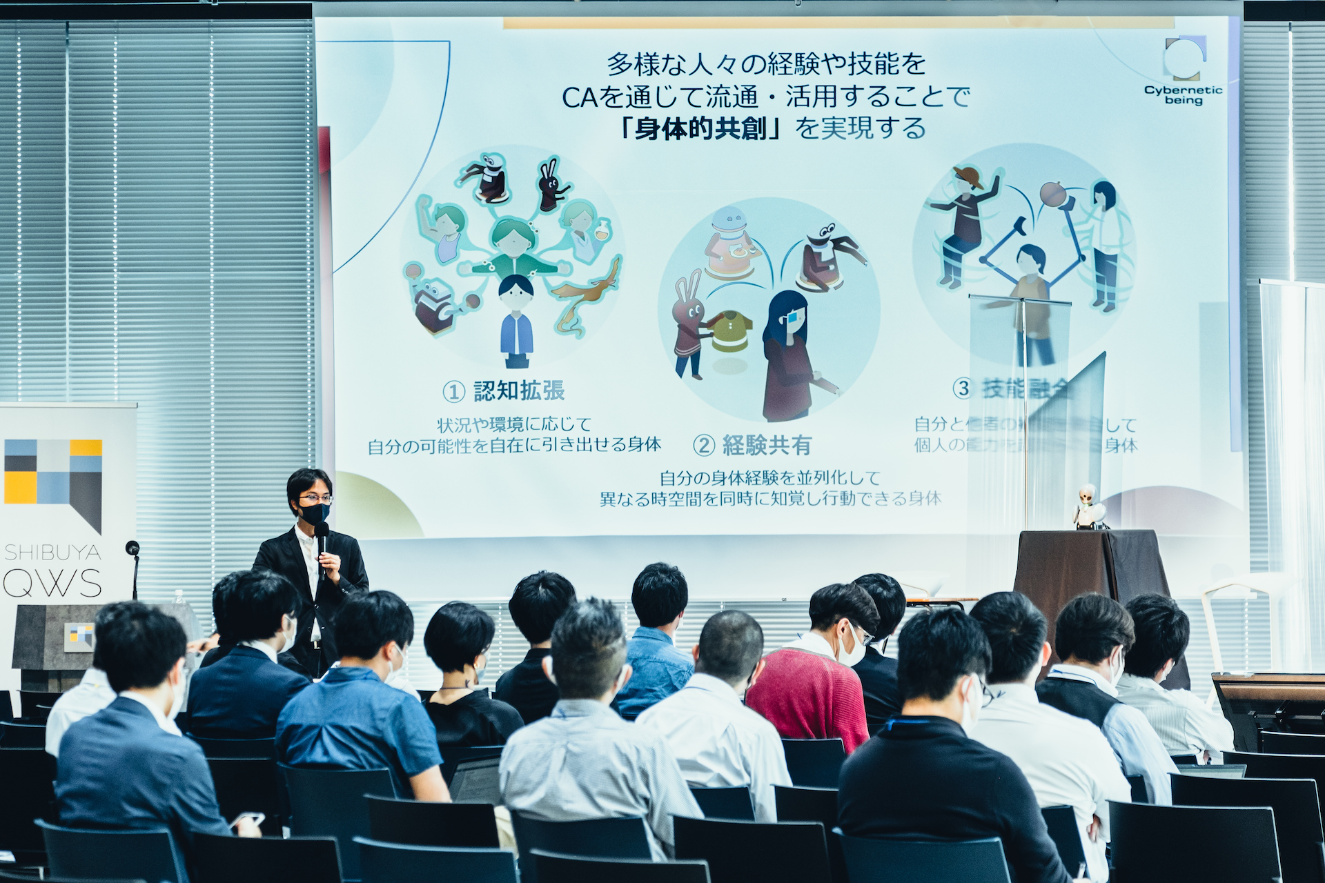 『Cybernetic being symposium ―身体的共創で生み出すサイバネティック・アバター社会の未来―』レポート①　“Project Cybernetic being”が目指す未来社会