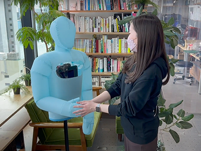 軽量柔軟な構造のヒト型CA